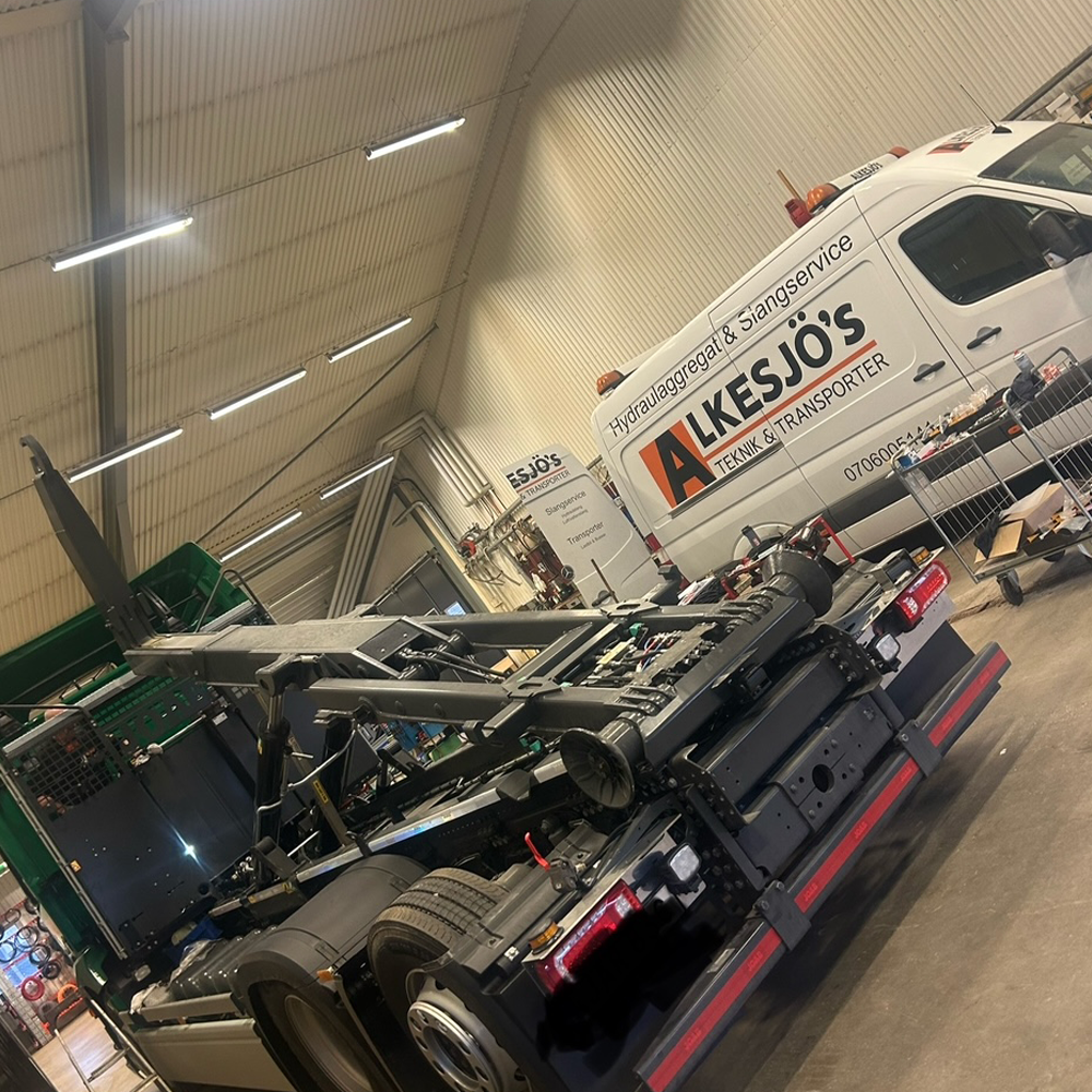 Mobilt hydraulaggregat | Alkesjös